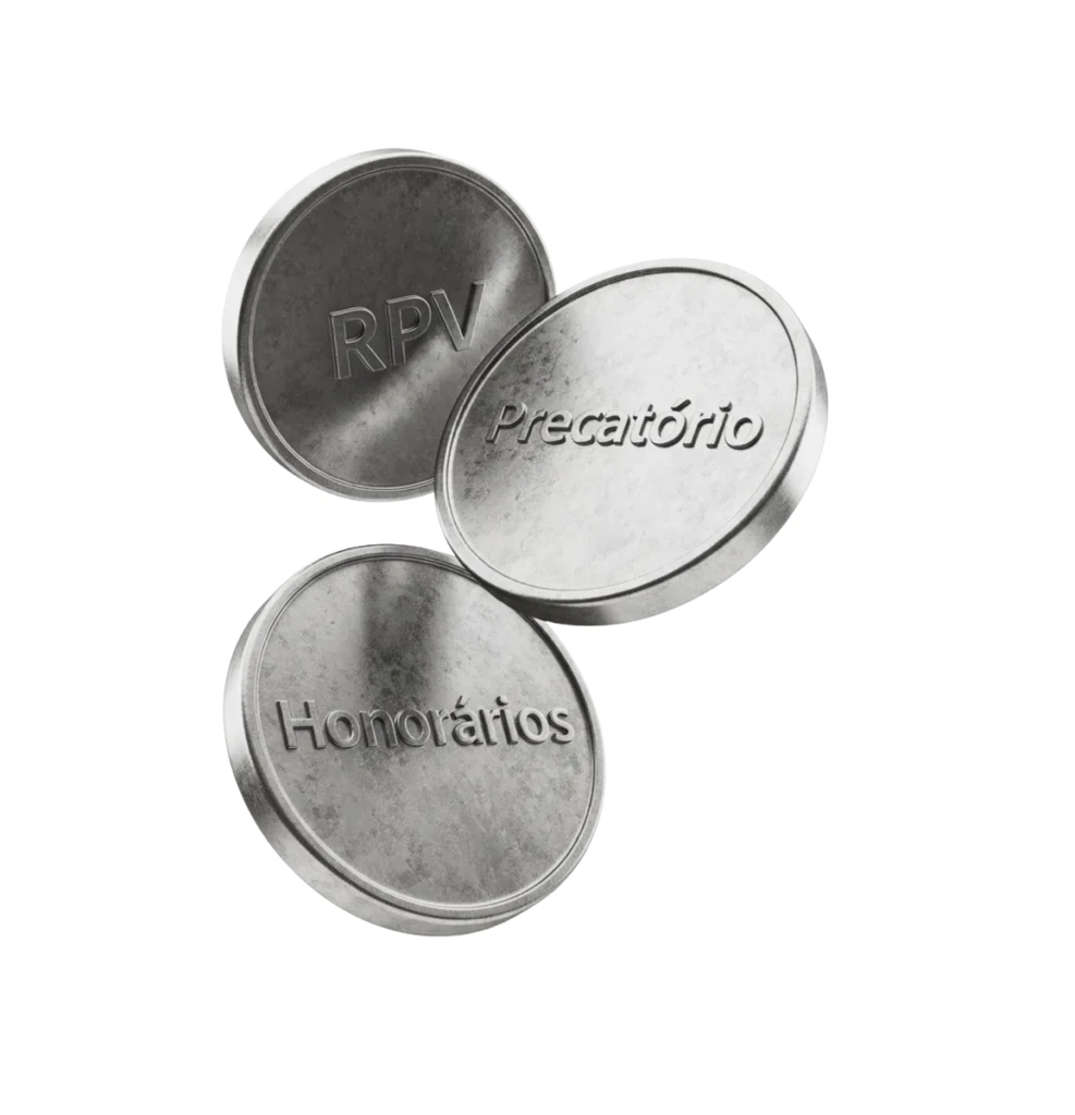 Moedas de precatório, RPV e honorários